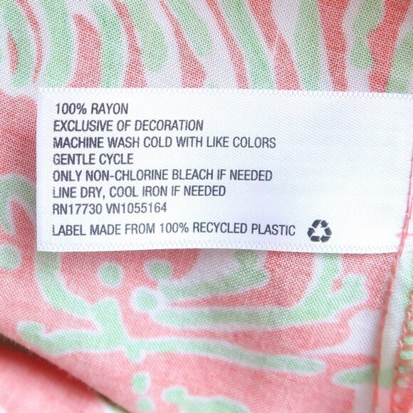 Lilly Pulitzer for Target Happy Place Yellow Orange Challis Pompom Shorts Size M - Picture 8 of 11